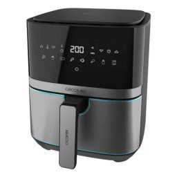 Freidora de Aire Cecofry Full InoxBlack 5500 Pro Freidora sin Aceite 5.5L 1700W
