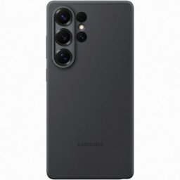 Samsung Funda de Silicona Negra para Galaxy S25 Ultra