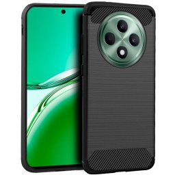 Cool Carcasa Carbón Negro para Oppo Reno 12 F 4G / 5G / 12 FS 4G / 5G
