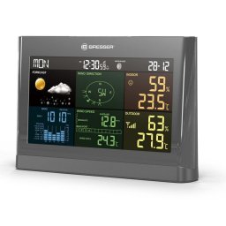 Bresser Comfort Estación Meteorológica 5 en 1 Gris