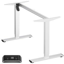 Base Automatizada Con Motor Para Tableros De 120 A 170 Cm, Carga Máxima De 70 Kg, Velocidad De Elevación De 25 Mm/s, Blanco, Wdf221e