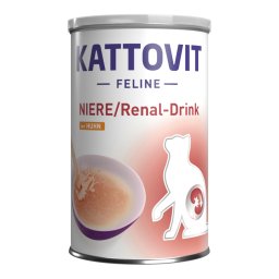 Kattovit Renal bebida para gatos - 12 x 135 ml con pato