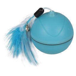 Pelota LED Flamingo Mechta para gatos - 1 unidad, azul