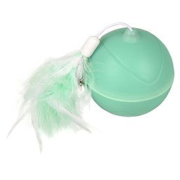 Pelota LED Flamingo Mechta para gatos - 1 unidad, verde