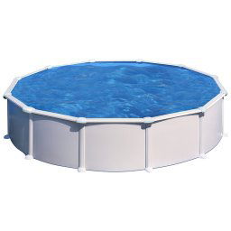 Piscina Gre Starpool circular acero blanca altura 132 cm - Ø 550