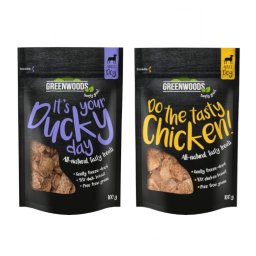 Oferta de prueba: Greenwoods Nuggets snacks liofilizados - Pack mixto: 1 x Pollo + 1 x Pato (2 x 100 g)
