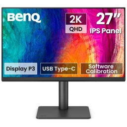 BenQ PD2706QN 27" LED IPS QHD Nano Matte USB-C AQCOLOR Pantone Validated Delta ≤2 P3 Altura Ajustable