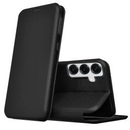 Cool Funda Flip Cover Elegance Negro para Samsung Galaxy S24 / S25