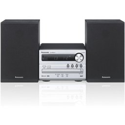 Panasonic SC-PM254EG-S Microcadena Bluetooth/CD/DAB+ 20W Plata