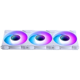 Phanteks M25-120 Gen2 3xkit Ventiladores Argb 120mm Unificado En Cadena Infinity Mirror Blancos