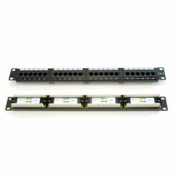 Powergreen Patch Panel 24 Puertos Cat. 6 UTP