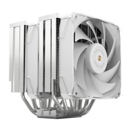 Mars Gaming MCPU-XU9 Disipador CPU Doble Torre TDP 400W 2x Ventiladores FDB 9 Heatpipes BPH Blanco
