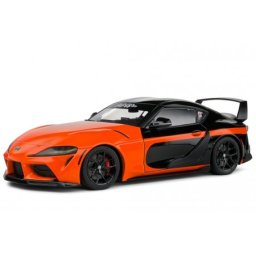 TOYOTA GR Supra Streetfighter 2024 Orange / Black - Solido Escala 1:18 (S1809005)