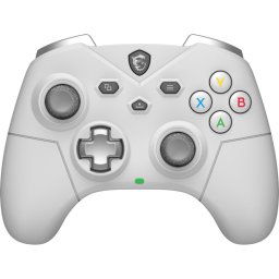 MSI FORCE GC300 WIRELESS Mando de Juego Inalámbrico Bluetooth para PC Blanco