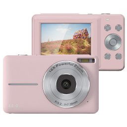 Kinsi DC403 Cámara Digital 2.4" 24MP Rosa