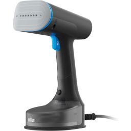 Braun QuickStyle 5 GS5031BL Plancha de Vapor Vertical con Suela Dual FreeGlide 3D 1200W