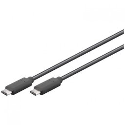 Goobay Cable USB-C 3.1 Macho/Macho 1m Negro