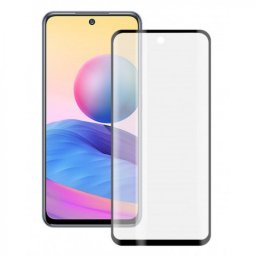 Ksix Cristal Templado 9H Full Glue 2.5D Borde Negro para Xiaomi Redmi Note 10 5G
