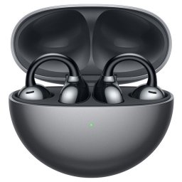 Huawei FreeClip Auriculares Open-ear Bluetooth con Estuche de Carga Inalámbrica Negro