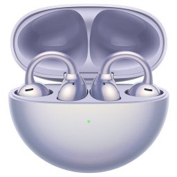 Huawei FreeClip Auriculares Open-ear Bluetooth con Estuche de Carga Inalámbrica Púrpura