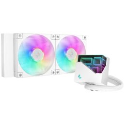 Deepcool LT240 White ARGB Kit de Refrigeración Líquida 240mm Blanco
