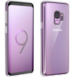 Avizar Funda de Silicona Flexible Ultrafina Transparente para Samsung Galaxy S9