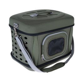 Bolso de transporte para mascotas - Verde: 42 x 32 x 30 cm (L x An x Al)