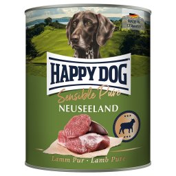 Happy Dog Pure comida húmeda para perros 6 x 800 g - Nueva Zelanda (Puro cordero)