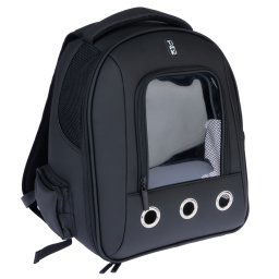 Mochila con ventana TIAKI para mascotas - 42 x 26 x 41 cm (L x An x Al)
