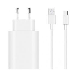 Vivo Cargador de Red Carga Rápida Flash Charge 44W 4A + Cable USB-A a USB-C Blanco