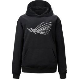 ASUS ROG Gravity Hoodie Sudadera Negra con Capucha XXL