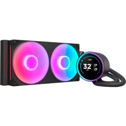 NZXT Kraken Elite 280 RGB Kit Refrigeración Líquida con Pantalla IPS 280mm Negro