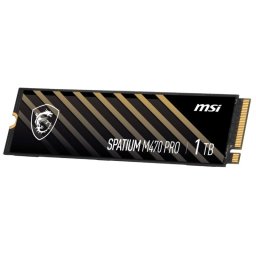 MSI SPATIUM M470 PRO 1TB Disco SSD 6000MB/s NVMe PCIe 4.0 M.2 Gen4
