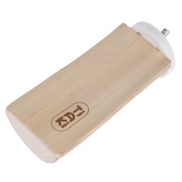 Percha TIAKI de madera de Java, plana para pájaros - S: 4-5 x 10 cm (Diám x L)