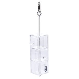 Juguete de inteligencia TIAKI 3 cajones para pájaros - 5,5 x 7 x 29,5 cm (L x An x Al)