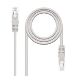 Cable de Red Latiguillo Nanocable Cat6 UTP RJ45 25 cm Gris