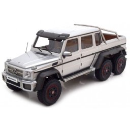 MERCEDES-Benz G63 AMG 6x6 2013 Silver - AutoArt Escala 1:18 (76301)