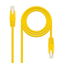 Nanocable Cable de Red RJ45 Cat.6 UTP AWG24 0.3m Amarillo