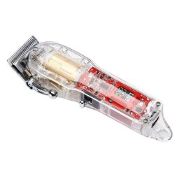 Klack Máquina Corta Pelo Eléctrica Recargable con Cubierta Transparente Afeitadora USB