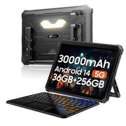 Blackview Active 10 Pro 5G 11" 12GB/256GB Tablet Android 14 30000mAh Negra + Teclado Bluetooth