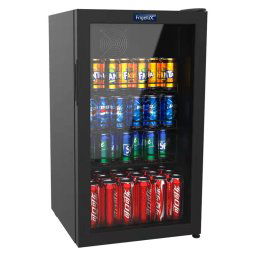 LA SOMMELIERE Vinoteca libre instalación FRIGELUX D95, Cíclico, negro, Entre 21