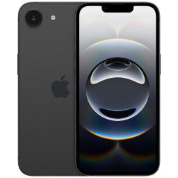 Smartphone Apple iPhone 16e 512GB Negro OLED 6.1" A18 Face ID USB-C 5G