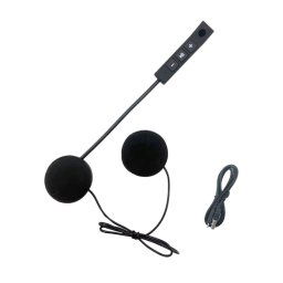 Klack Auriculares Inalámbricos Bluetooth para Casco de Motocicleta Negros