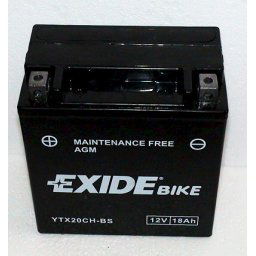 Batería moto Exide YTX20CH-BS AGM 12V. 18Ah