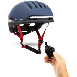 SmartGyro Helmet Pro Casco Inteligente para Adulto Talla L/M Azul