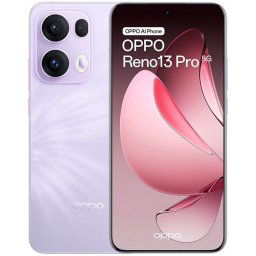 OPPO Reno13 Pro 5G Smartphone con IA 12GB/512GB 6.83" 120Hz AMOLED 50MP IP69 5.800mAh 80W Morado