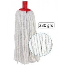 Fregona de algodón blanco extra 225 grs