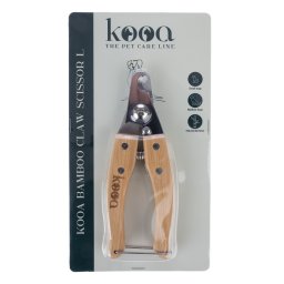 kooa tijeras para las uñas de bambú L - 15,4 x 5,4 x 1,4 cm (L x An x Al)