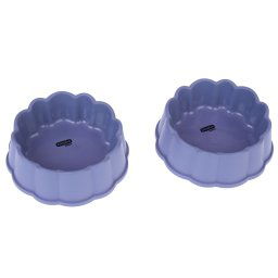 Comederos Basics, redondos para gatos - 2 x 300 ml