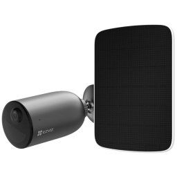 EZVIZ EB3 Type C Kit Cámara de Seguridad a Batería 2K Visión Nocturna con Panel Solar Incluido